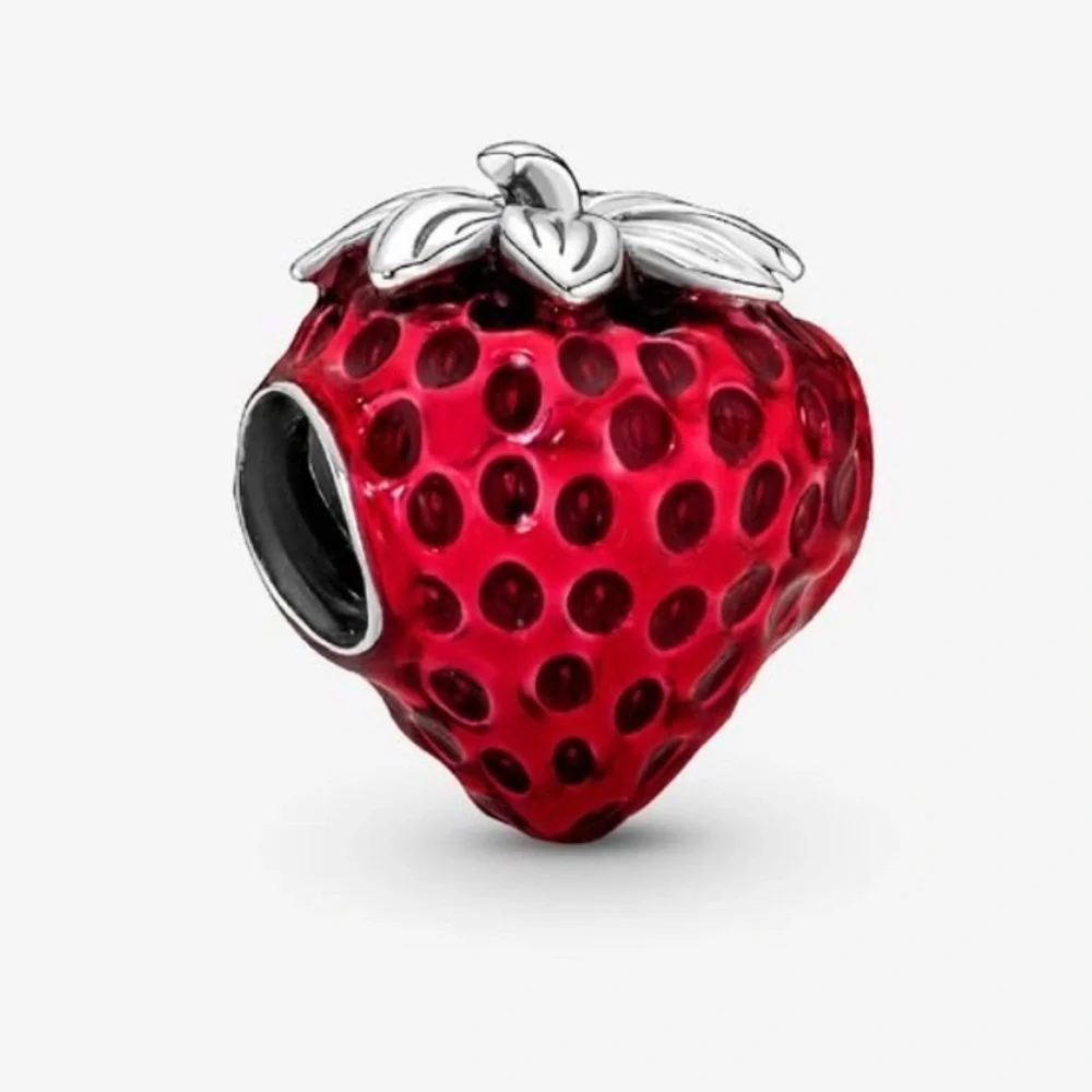 Pandora Seeded Strawberry Fruit Charm
Sterling silver
Brand New! - Picture 3 of 6